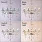 Panghuhu88 Crystal Candle Chandeliers Lighting Modern 15 Lights PendantCeiling Fixture Lamp for Dining Living Room Bedroom Hallway Entry Elegant Decoration (15 bulbs)